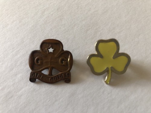 Girl guides promise badge - guides, and