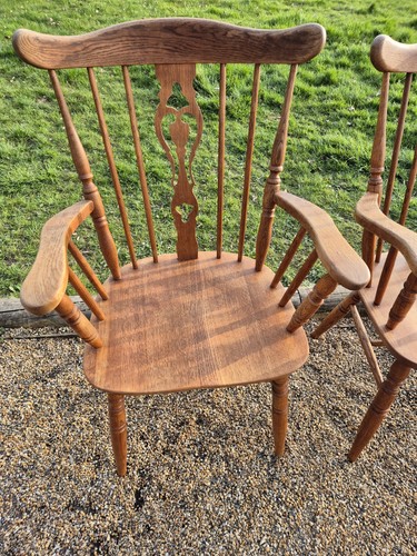 Oak carver chairs 2 - carver,