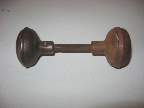 Antique brass doorknob - antique,