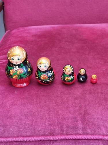 Vintage russian dolls - set, of