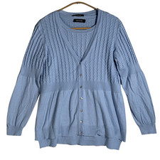 Kaleidoscope Top Cardigan Set