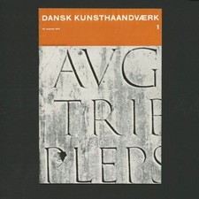 1963 Ole WANSCHER Danish Craft Design: Dansk Kunsthåndværk mag Christian POULSEN