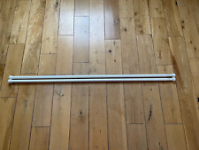 Bundle - 2 x IKEA - BEKRÄFTA White Curtain Rods Extendable 115cm COLLECTION ONLY