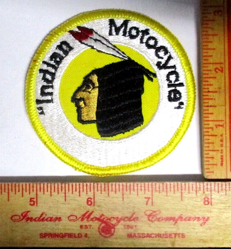 Indian motorcycle patch - motorcycle,