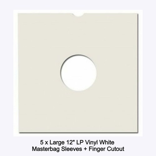 White vinyl record - 12",
