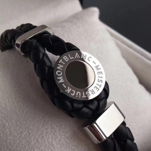 Montblanc bracelet leather - montblanc,