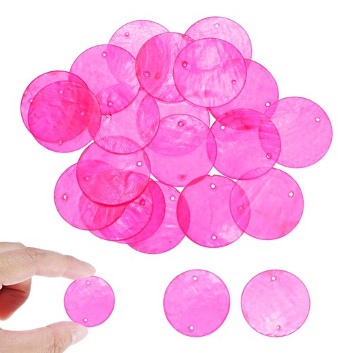 50pcs round capiz - round,