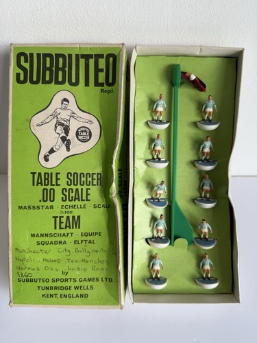 Subbuteo manchester city lazio - manchester,