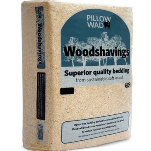 Pillow wad woodshavings 5kg - wad, 1.5kg
