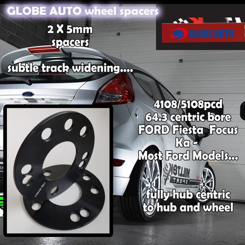 5mm alloy wheel spacer - 5mm,