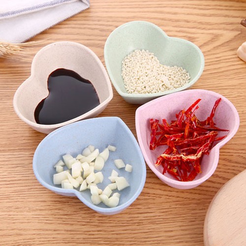 Heart shaped seasoning dish - heart,