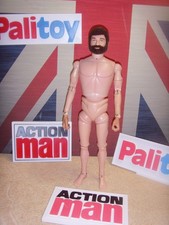 100% Vintage Action Man,Gi Joe Geyperman. Bearded Figure