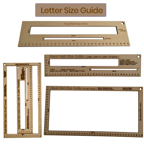 Wooden royal mail size - wooden, guide