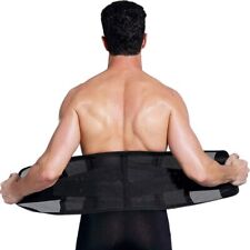 Men Waist Trimmer Sweat Band Wrap Belt Trainer Body Shaper Slim Girdle Fitness