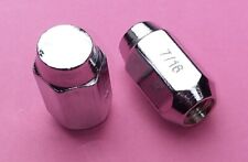16x CHROMED 7/16"unf WHEELNUTS