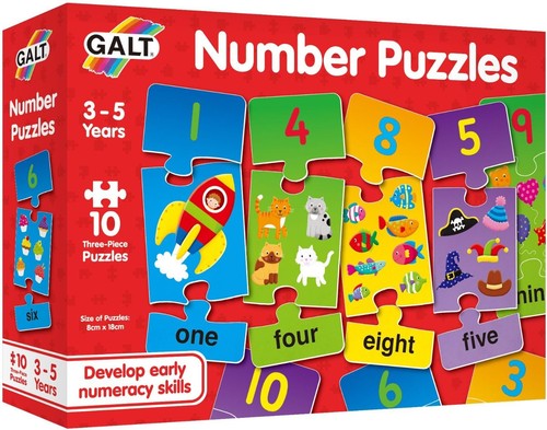 Galt toys number puzzles - galt,