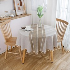 Vintage Round Tablecloth Boho