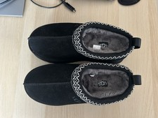 Ugg black platform slippers
