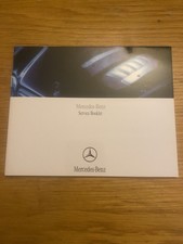 Mercedes service book stamped - book,