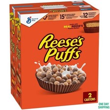 Reese puffs peanut butter - puffs,