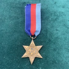 Original WW2 1939-1945 Star Full Size Medal