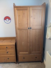 Ikea Pine Leksvik Children's wardrobe 