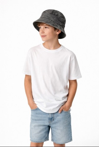 Zara kids gray bucket hat - kids,