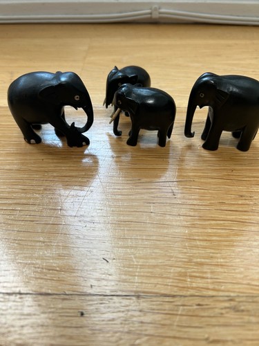 Vintage hand carved ebony - hand,