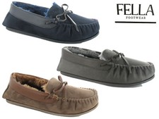 Mens Fella Moccasin Slippers
