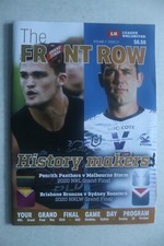 Penrith Panthers v Melboune Storm 2020 Rugby League Grand Final Sydney Australia