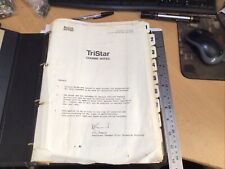USED British Airways Lockheed L-1011 Tristar Pilots Course Notes