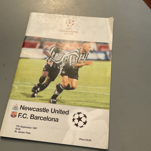 Football programme champions - programme,
