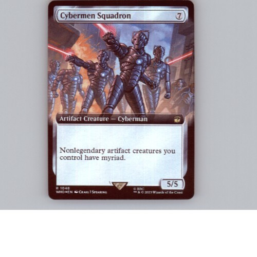 Mtg cybermen squadron fan - squadron,
