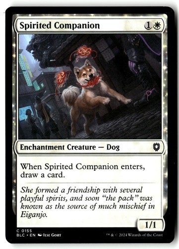 Spirited companion 155 - spirited, common