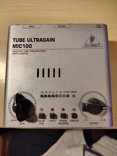 Behringer tube ultragain - tube,