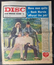 1969 Disc and Music Echo  " the Move  " cover  1.2.1969