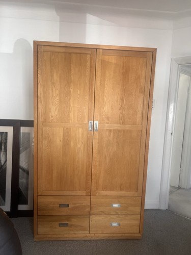 Fishpools wardrobe oak - wardrobe,