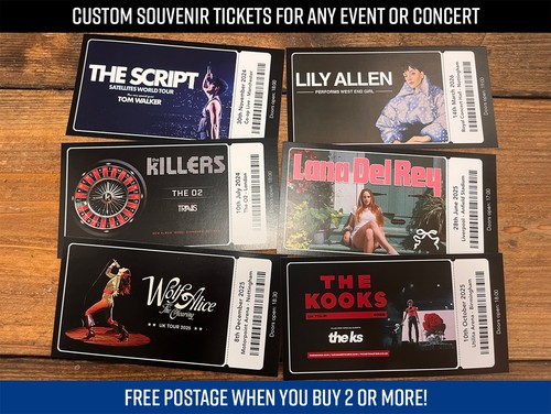 Souvenir event concert ticket - event,