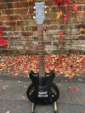 DEAN CHAFIN BOCCA SEMI HOLLOW 6 STRING ELECTRIC GUITAR. Made in Korea.