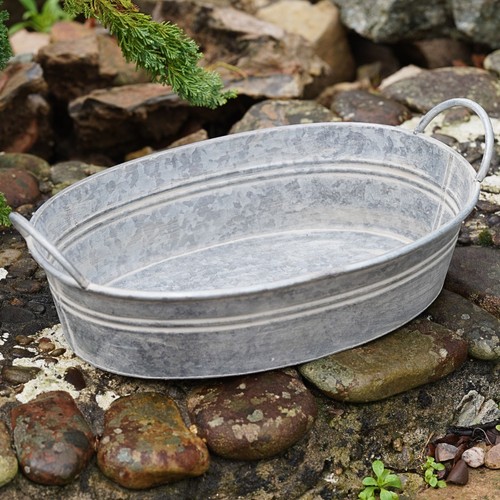 Zinc metal tray - zinc,