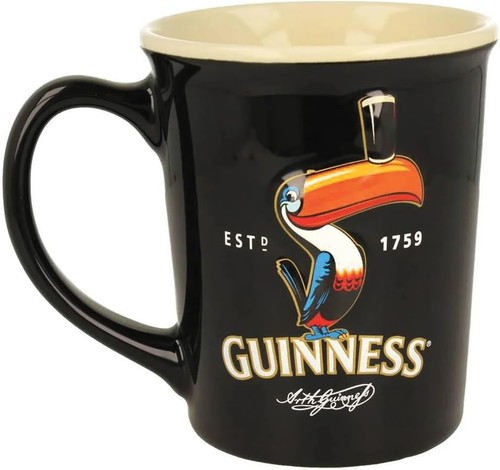 Guinness toucan black embossed - toucan,