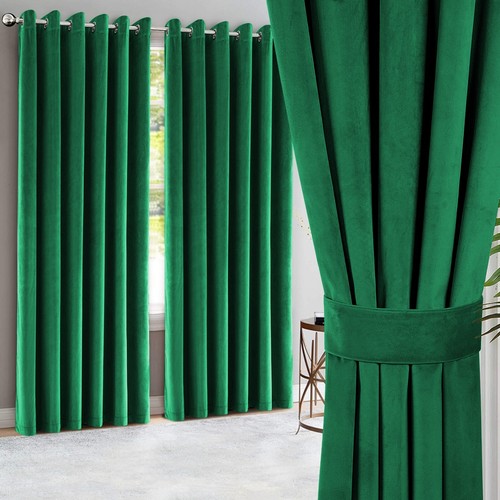 Heavy velvet curtains eyelet - heavy,