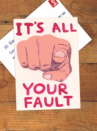 David shrigley postcard funny - david,