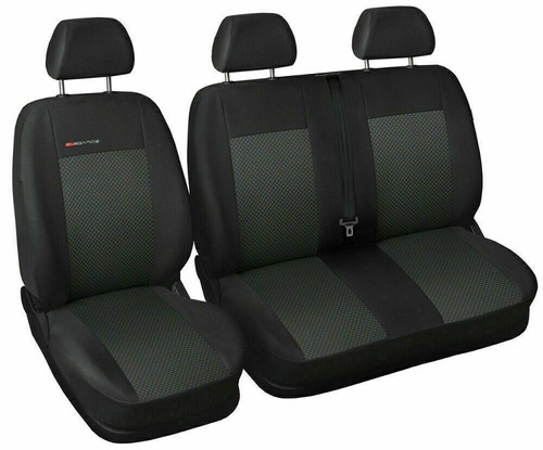 Charcoal grey fabric van - charcoal,