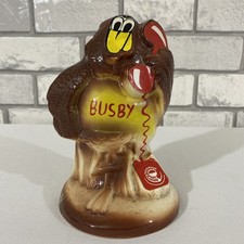 Vintage Ceramic Money Box - Busby - Based on BT Buzby but misspelt - Late1970's.