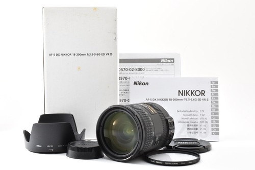 Almost unused nikon s - af-s, dx