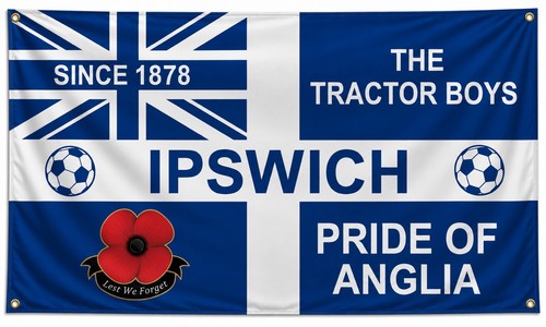 Ipswich town flag - town,