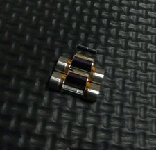 OMEGA Genuine 2 Connected Link Speedmaster Watch Band Bracelet Parts SS/18K 16mm