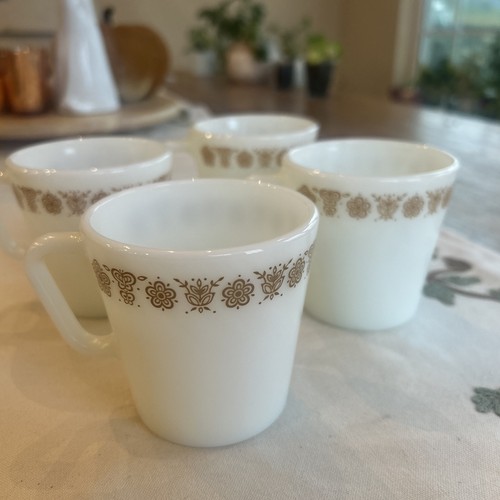 Vintage pyrex set milk - set,