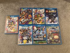 NTSC Wii U Game Bundle 7 Games Complete CIB (US, USA Region)